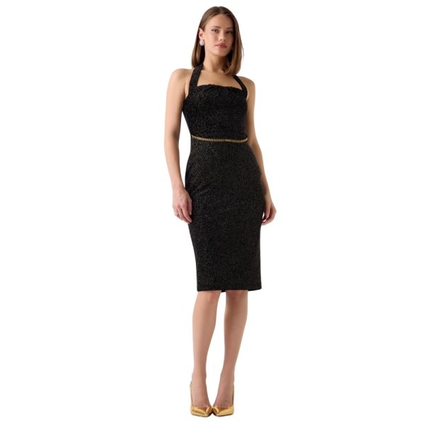 Vestito Marciano by Guess in velluto glitterato