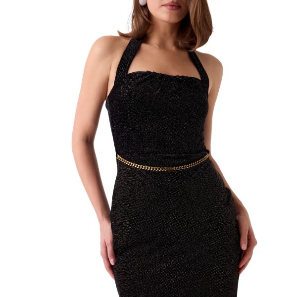 Vestito Marciano by Guess in velluto glitterato