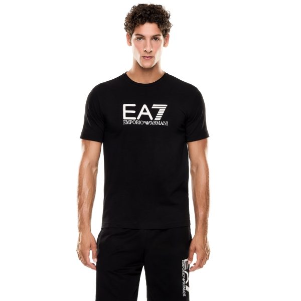 T-Shirt EA7 in jersey di cotone
