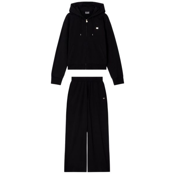 Tuta EA7 in cotone stretch