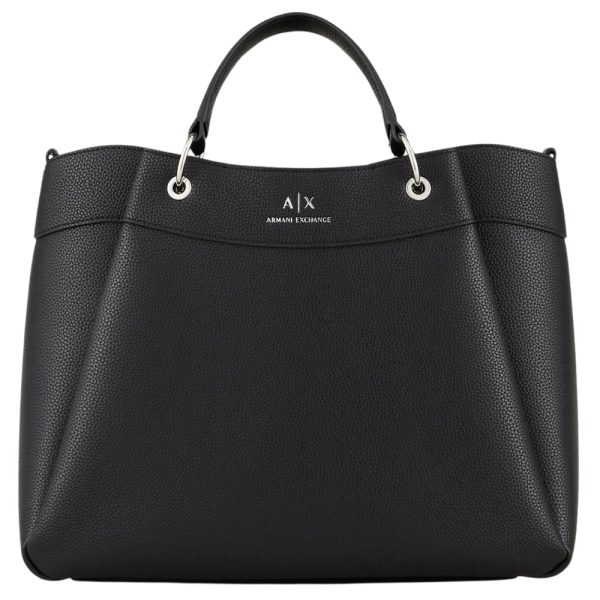Borsa a mano Armani Exchange grande con tracolla degradè