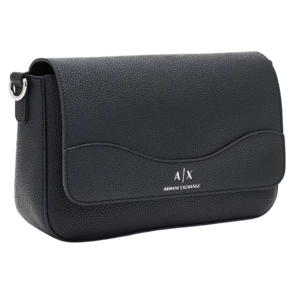 Borsa a tracolla Armani Exchange con logo all over