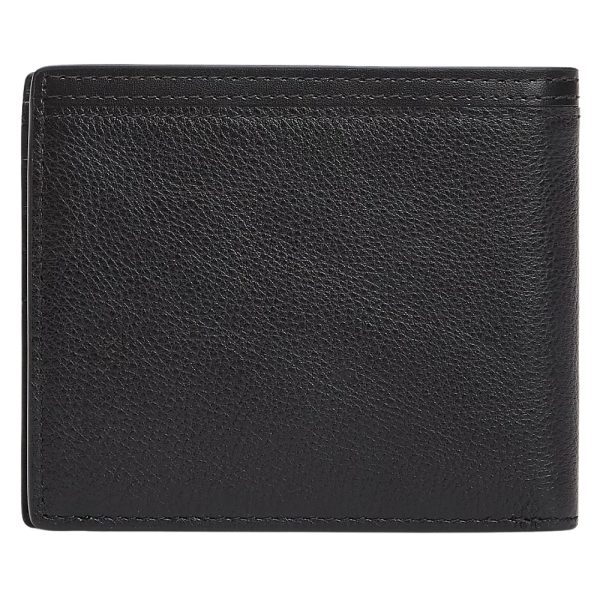 Portafoglio Tommy Hilfiger bifold Corporate in pelle con logo