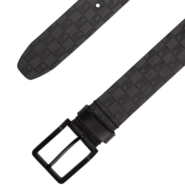 Cintura Tommy Hilfiger TH Flag in pelle