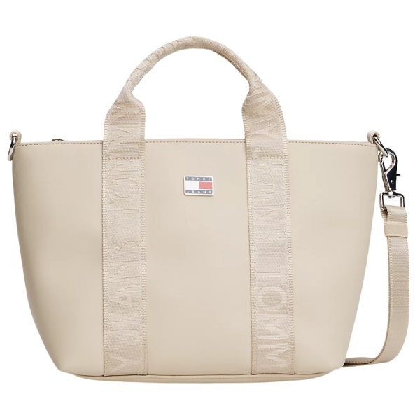 Borsa Tommy Jeans Essential con logo ripetuto