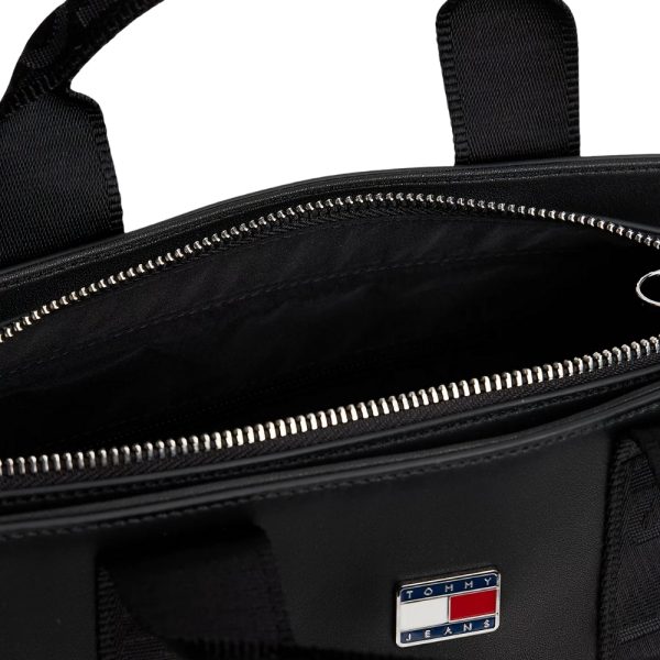 Borsa Tommy Jeans Essential con logo ripetuto