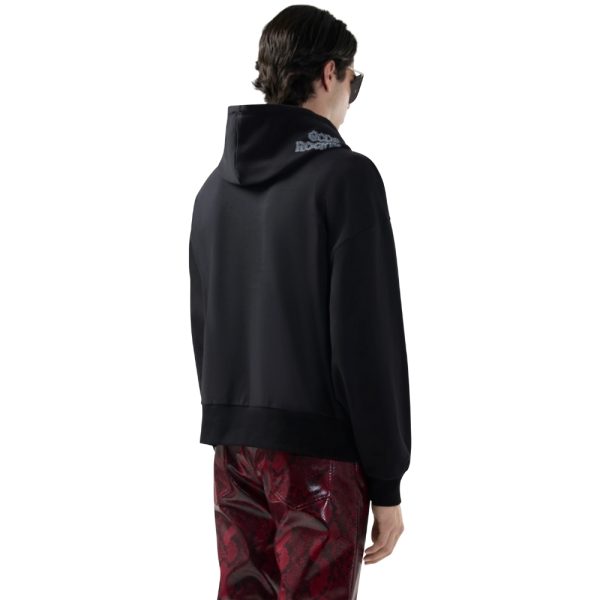 Felpa GCDS con cappuccio stampa gotica