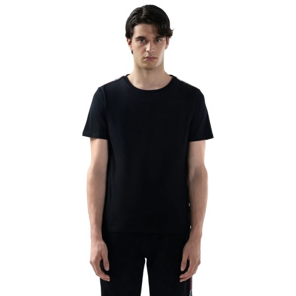 T-shirt GCDS stretch logo tape