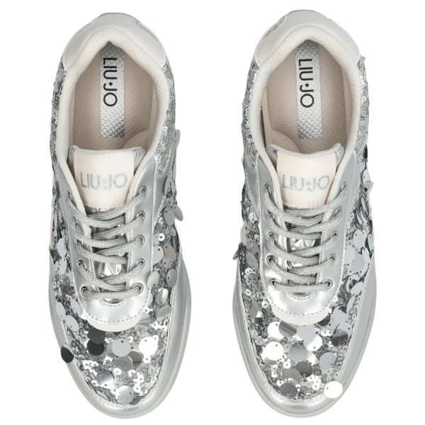 Sneakers Liu Jo con maxi pailettes