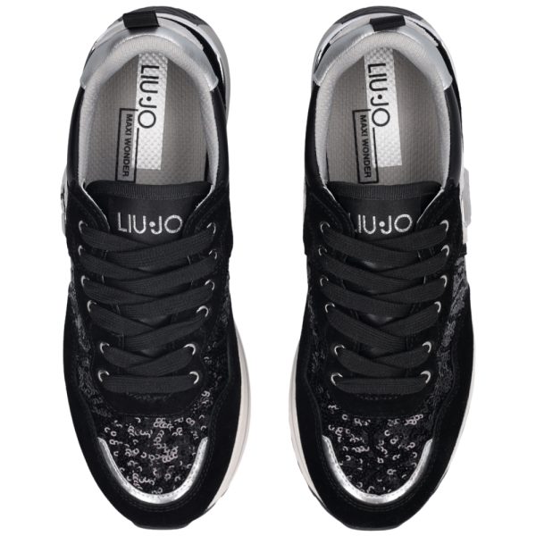 Sneakers Liu Jo platform in paillettes