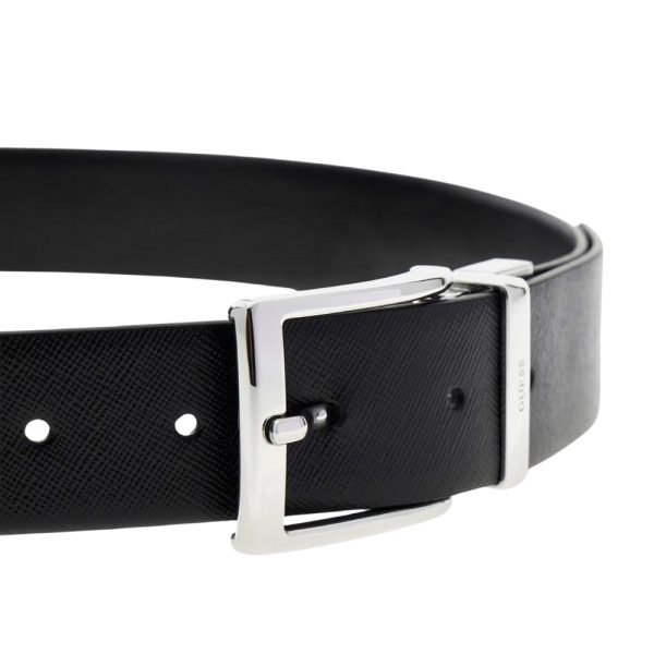 Cintura Guess in pelle Saffiano Milano