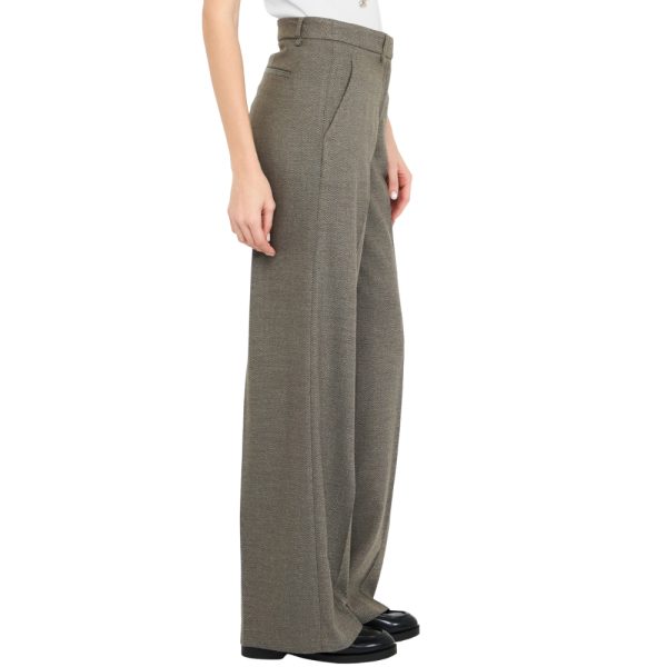 Pantaloni Liu Jo straight con piega