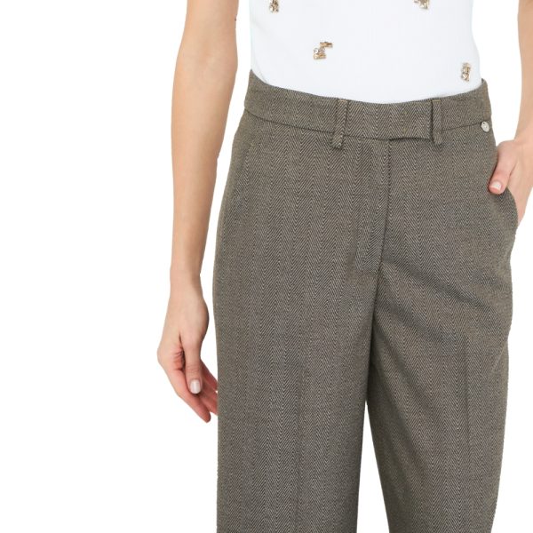 Pantaloni Liu Jo straight con piega