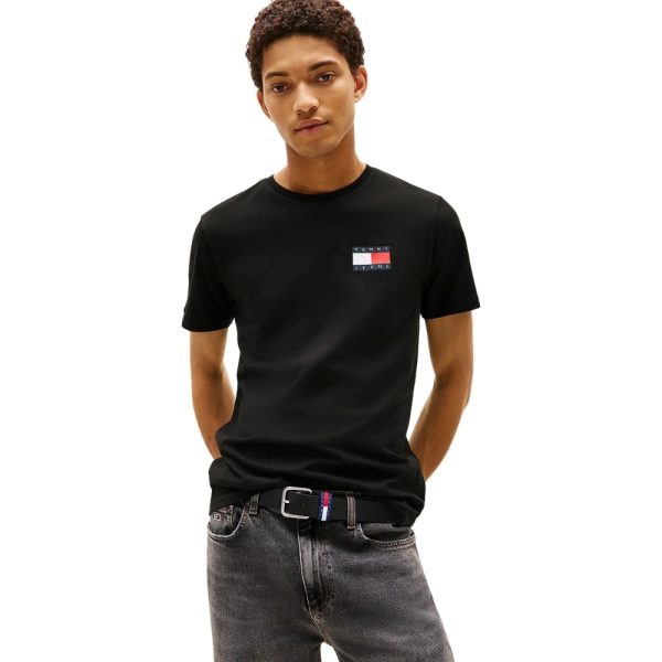 T-Shirt Tommy Jeans slim fit in jersey con logo
