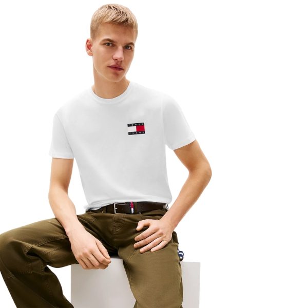 T-Shirt Tommy Jeans slim fit in jersey con logo