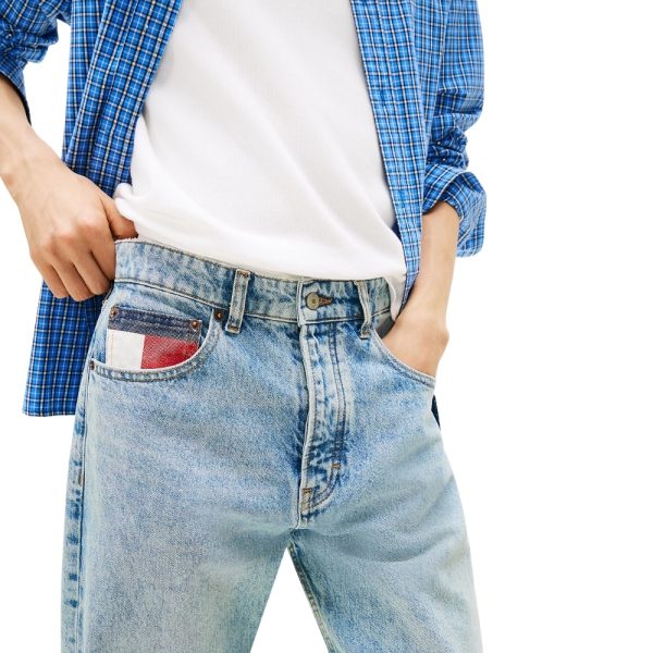 Jeans Tommy Jeans Otis regular fit dritti con bandierina