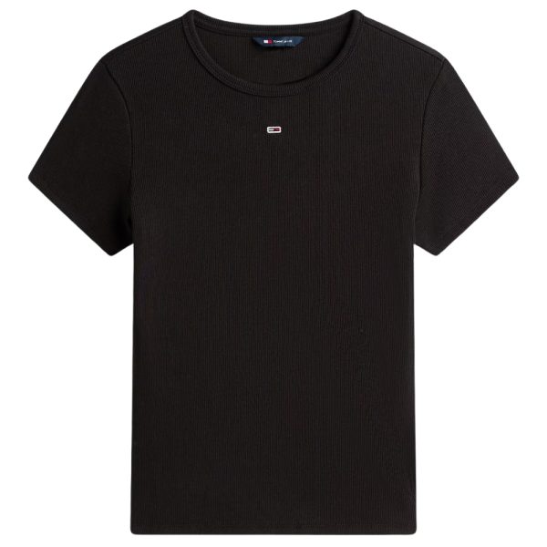 T-shirt Tommy Jeans slim fit a coste