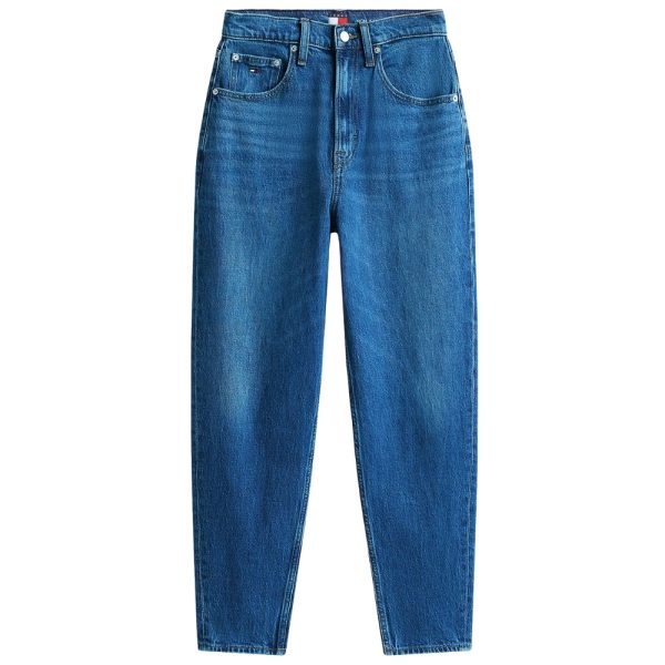 Jeans mom fit Tommy Jeans affusolati a vita altissima