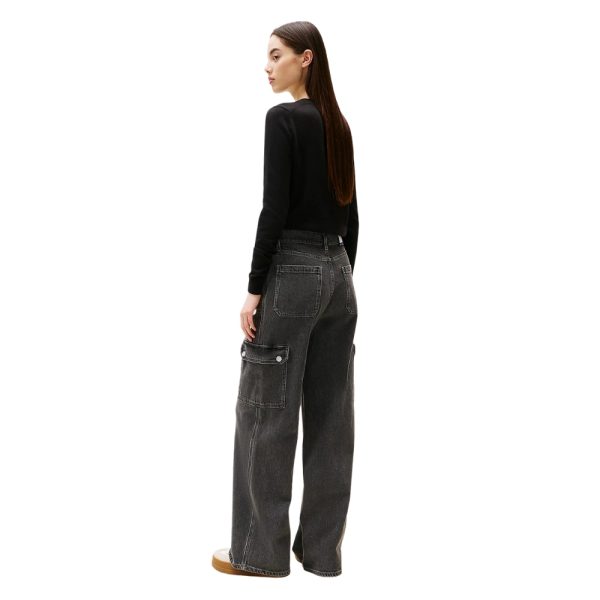 Jeans Tommy Jeans Claire larghi cargo a vita alta