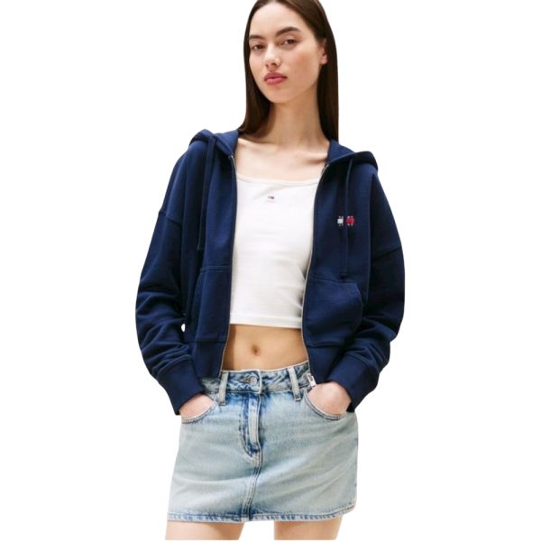 Felpa Tommy Jeans in cotone
