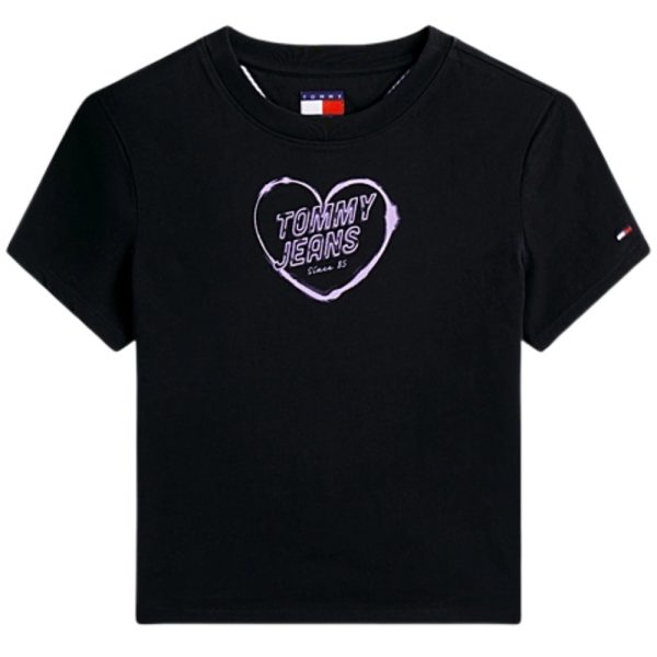 T-shirt Tommy Jeans slim fit con grafica