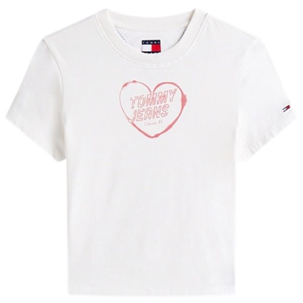 T-shirt Tommy Jeans slim fit con grafica