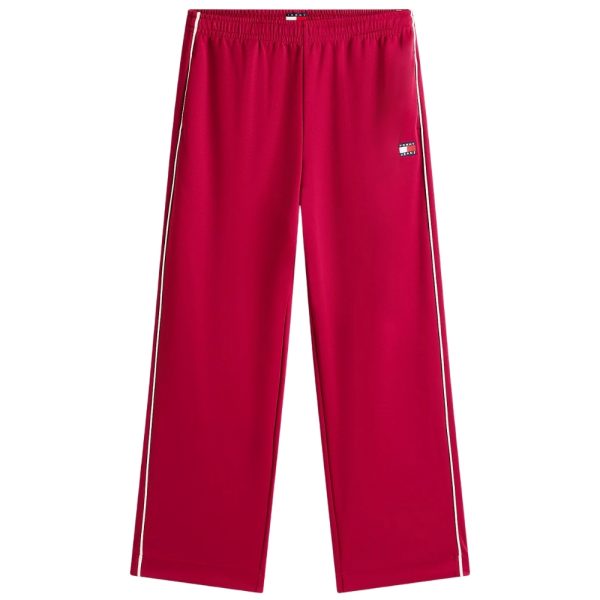 Joggers Tommy Jeans relaxed fit in maglia con distintivo