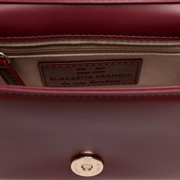 Borsa Elisabetta Franchi a tracolla logo
