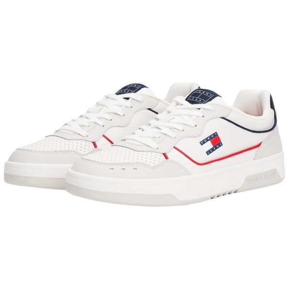 Sneakers in pelle Tommy Jeans con suola preformata
