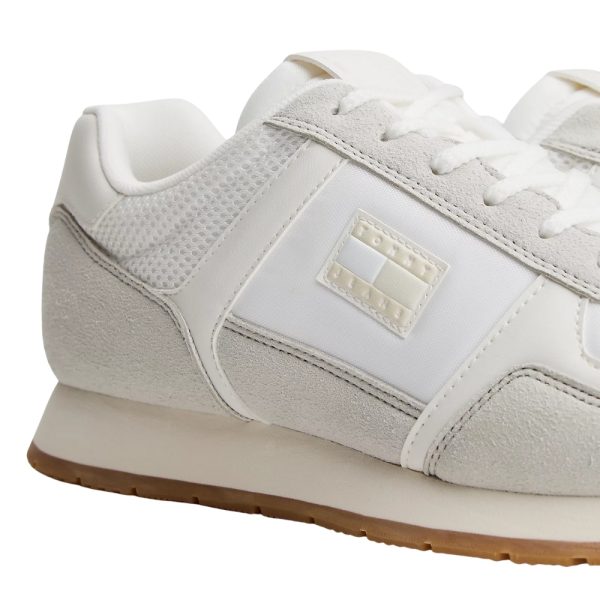 Sneakers Tommy Jeans con mix di texture