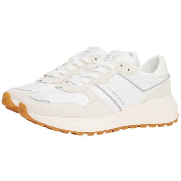 Sneakers in camoscio Tommy Jeans con suola antiscivolo