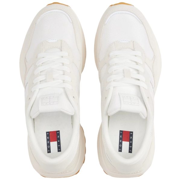 Sneakers in camoscio Tommy Jeans con suola antiscivolo