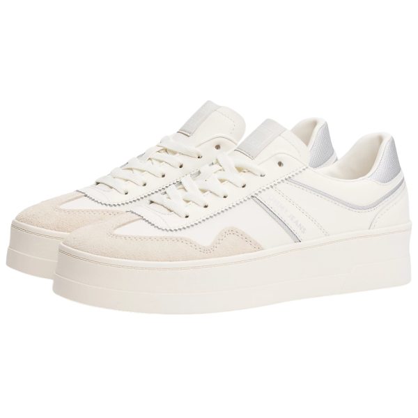Sneakers Tommy Jeans The Greenwich con suola alta e pelle