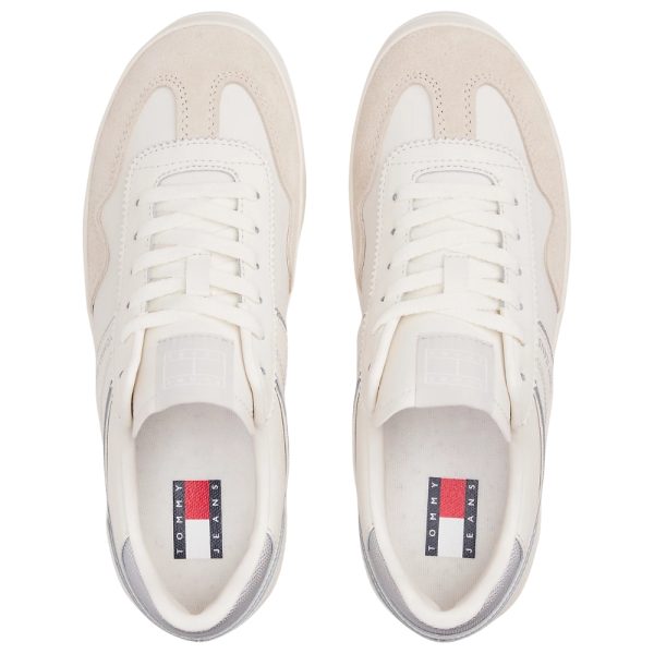 Sneakers Tommy Jeans The Greenwich con suola alta e pelle