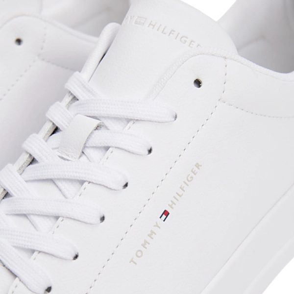 Sneakers Tommy Hilfiger sportive in pelle