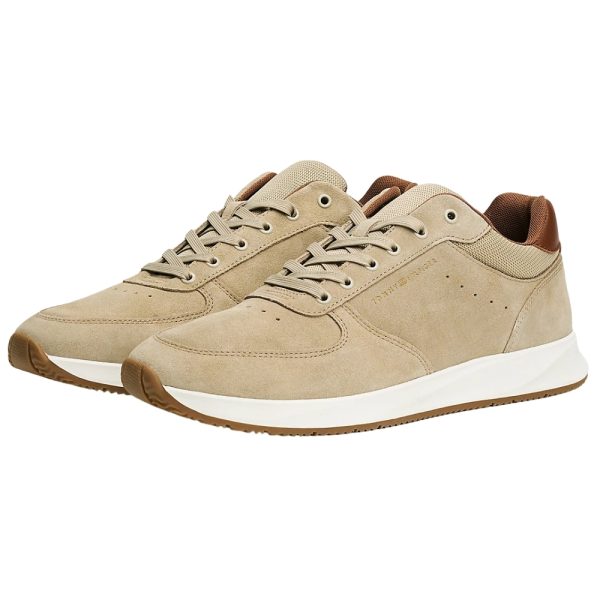 Sneakers Tommy Hilfiger ibride in camoscio