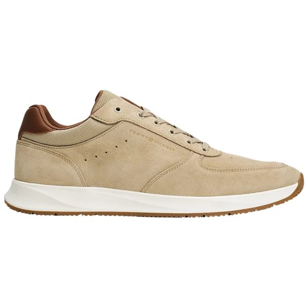 Sneakers Tommy Hilfiger ibride in camoscio