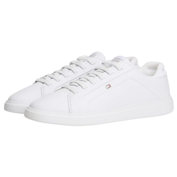 Sneakers Tommy Hilfiger sportive leggere in pelle