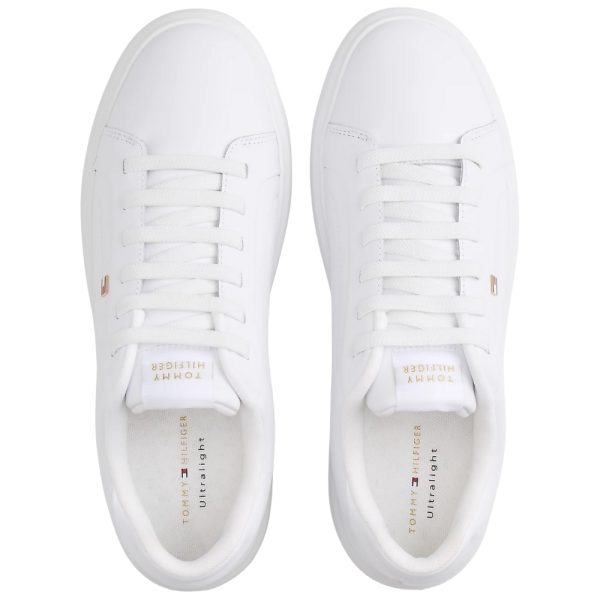 Sneakers Tommy Hilfiger sportive leggere in pelle