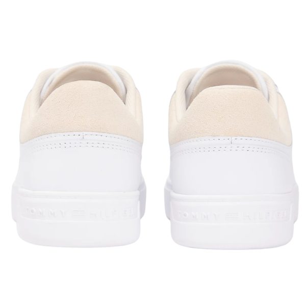 Sneakers Tommy Hilfiger in pelle con suola preformata e logo