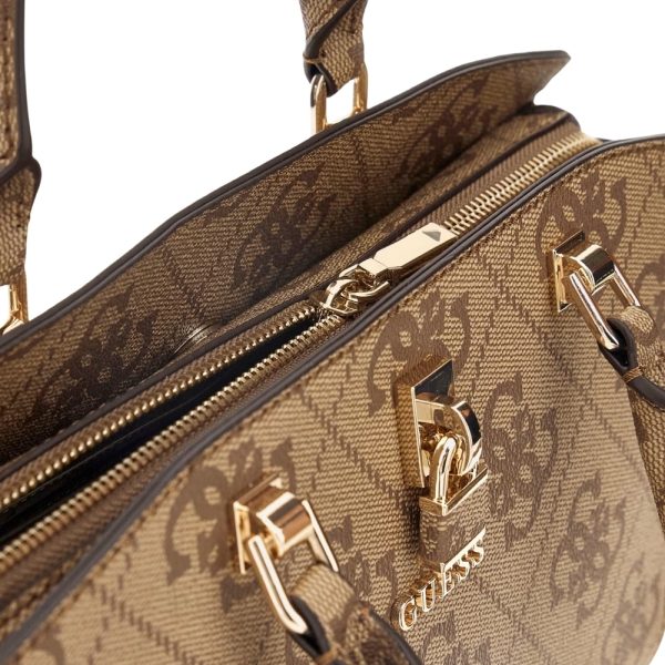 Borsa a mano Guess Queensland 4G logo