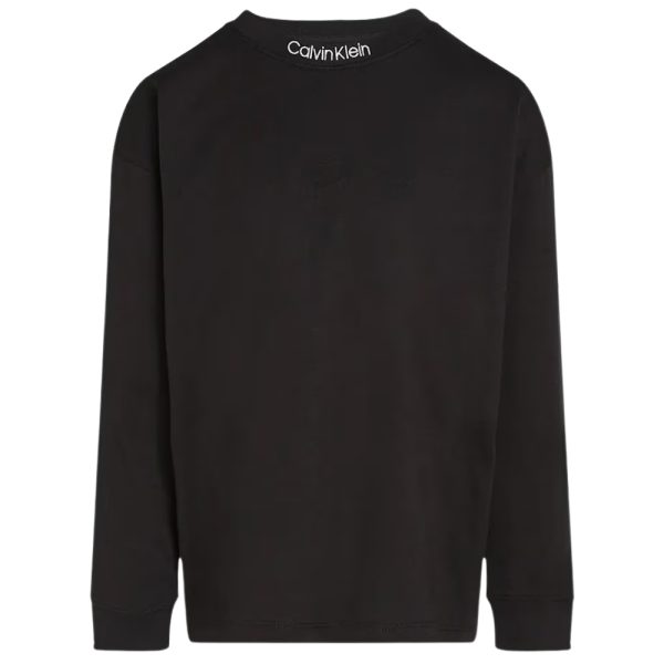 T-Shirt Calvin Klein junior a maniche lunghe taglio relaxed