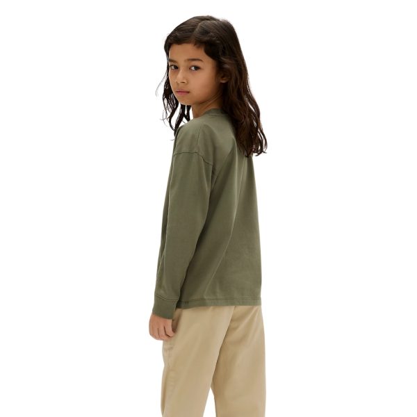 T-Shirt Calvin Klein junior a maniche lunghe taglio relaxed