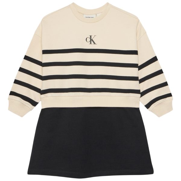 Abito Calvin Klein junior con logo
