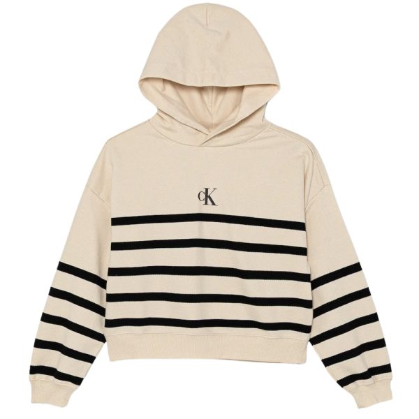 Felpa Calvin Klein logo con cappuccio