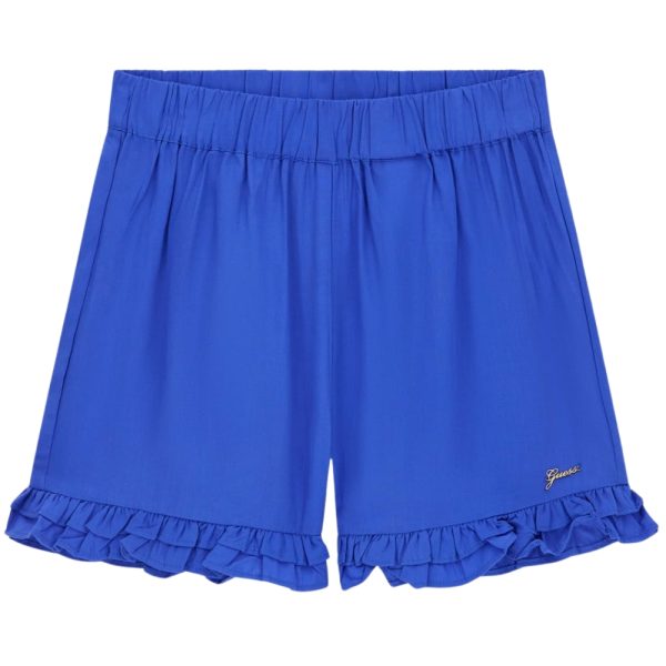 Shorts Guess kids logo in popeline