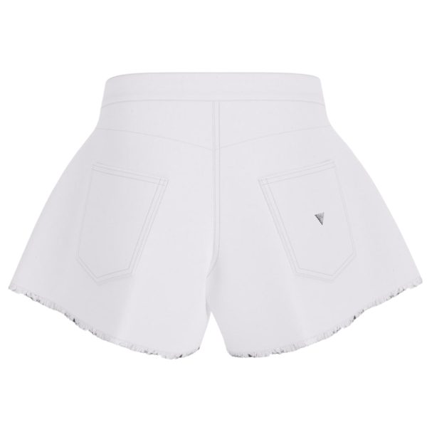 Shorts Guess kids in denim 5 tasche logo