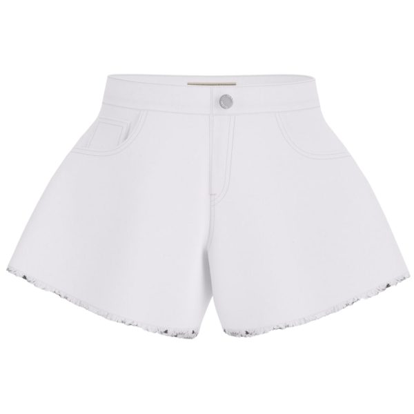 Shorts Guess kids in denim 5 tasche logo