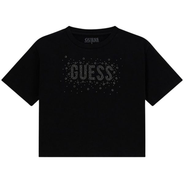 T-shirt Guess kids logo borchie