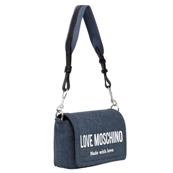 Borsa Love Moschino denim logo